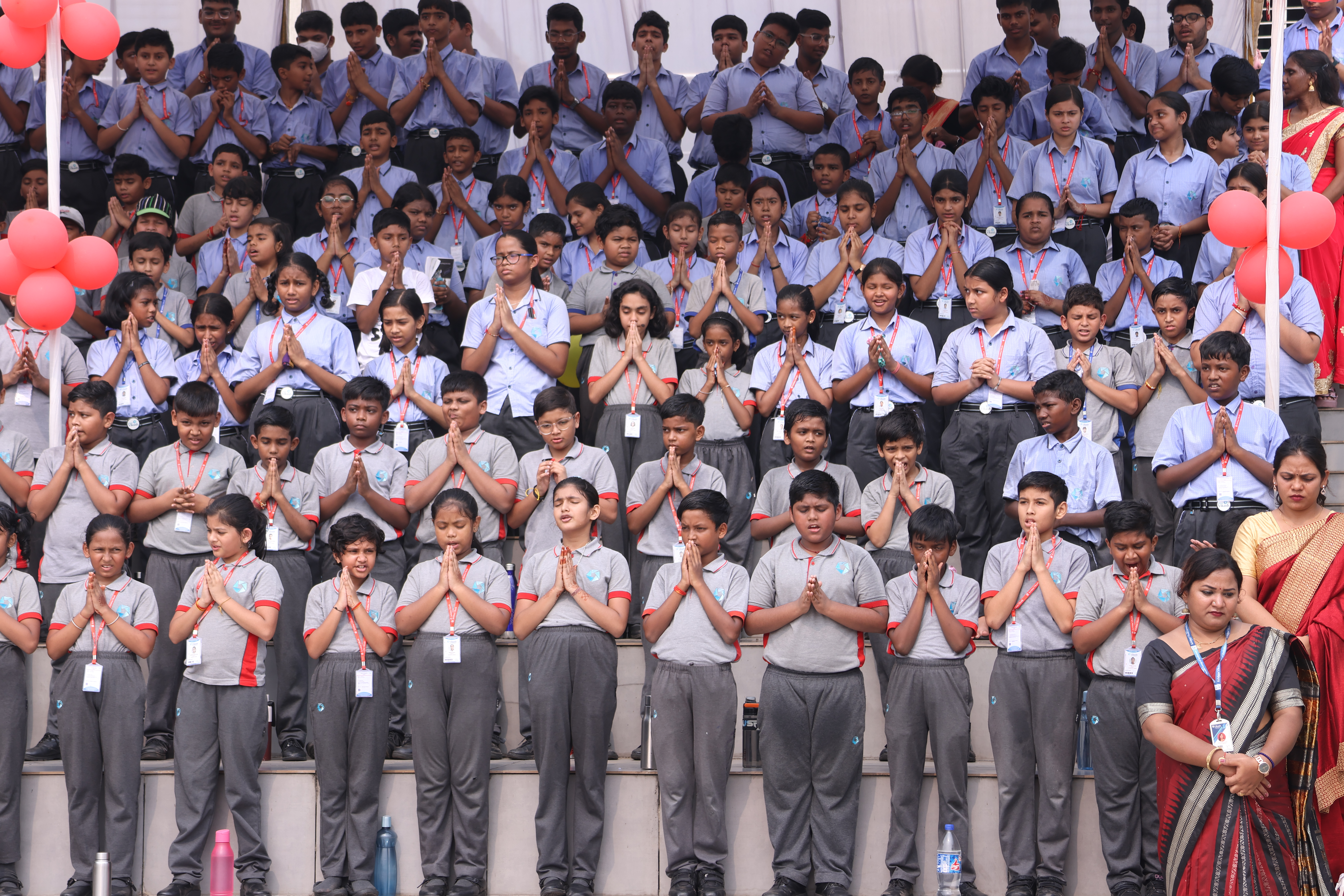 Modern school building