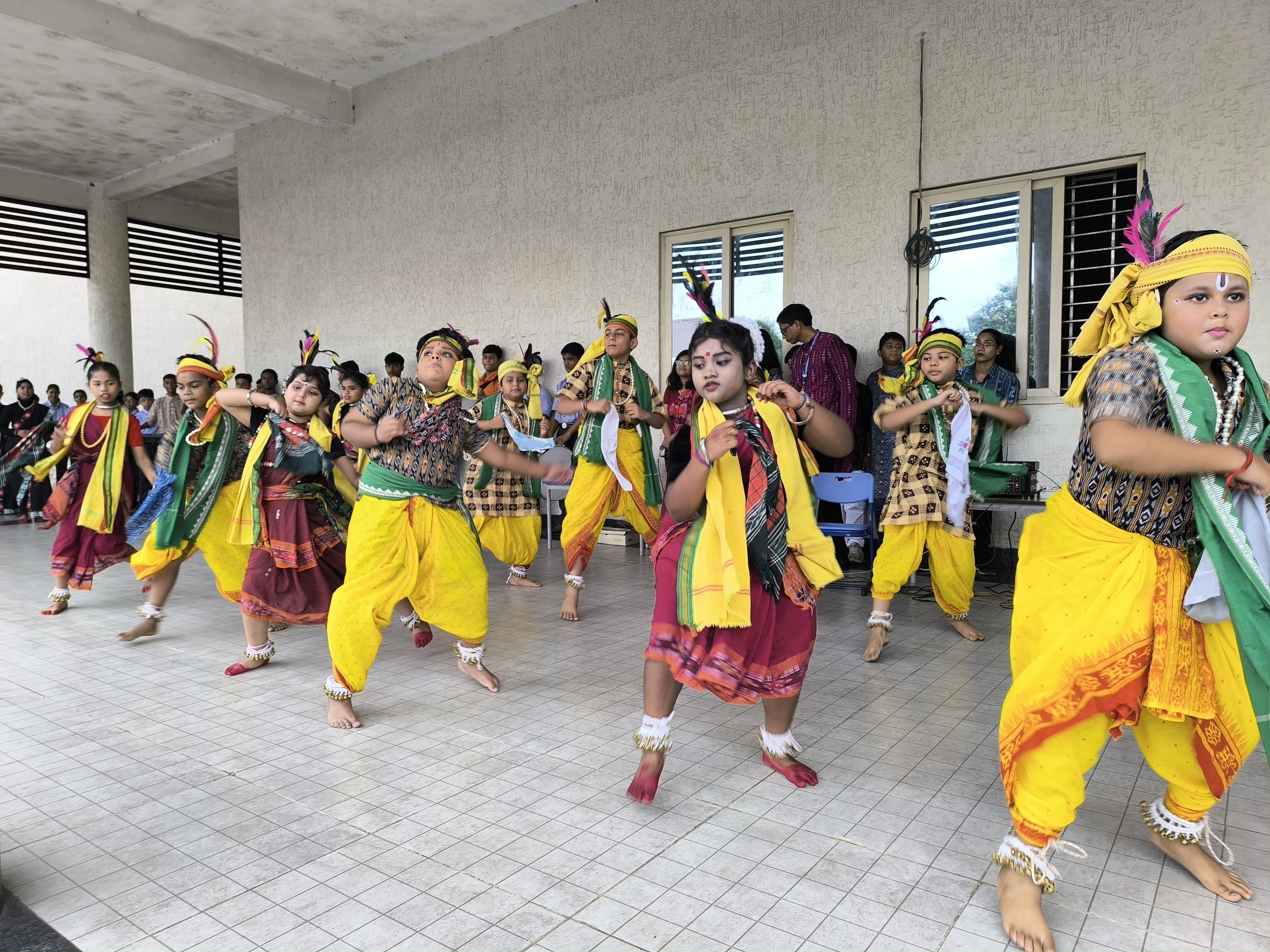 Modern school building